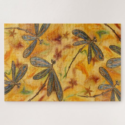 Libelle Warme Bries Legpuzzel (Horizontaal)