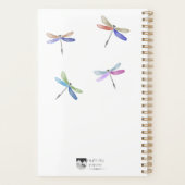 Libelle Watercolor Jaarplanner Planner (Achterkant)