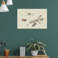 Libellen 18e-eeuwse kunst