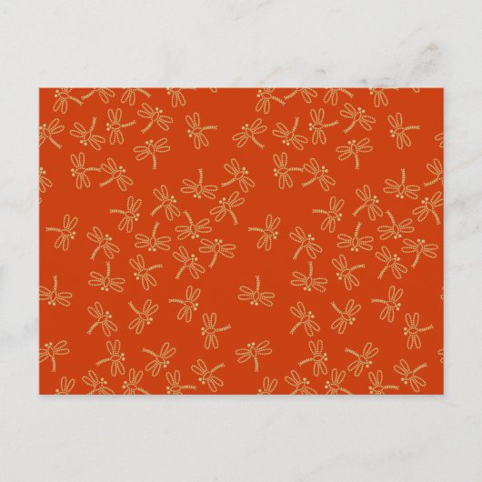 libellen briefkaart (Voorkant)