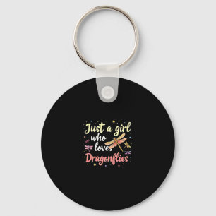Libellen Dieren Vrouwen Cadeau Idee Libel (1) Sleutelhanger