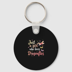 Libellen Dieren Vrouwen Cadeau Idee Libel (2) Sleutelhanger
