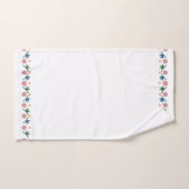 libellen en bloemen bad handdoek (Handdoek)