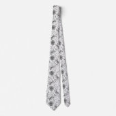 libellen en bloemen stropdas (Voorkant)