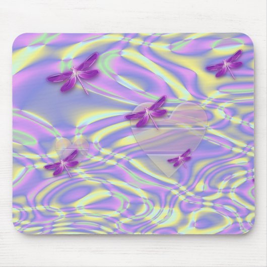 libellen en harten muismat (Voorkant)