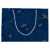 libellen in de regen grote giftbag groot cadeauzakje (Achterkant)