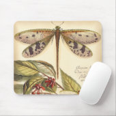 libellen met bladeren en vruchten muismat (Met muis)