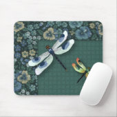 Libellen Mousepad (Pansies) Muismat (Met muis)