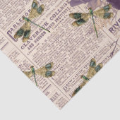 libellen Ontwerp 6 van de Reeks Tissuepapier (Detail)