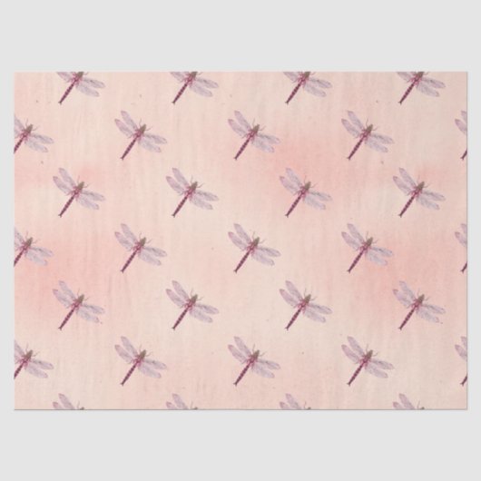 libellen Reeks Design 2 Weefselpapier Tissuepapier (Voorkant)
