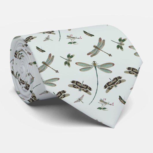  libellen stropdas (Opgerold)