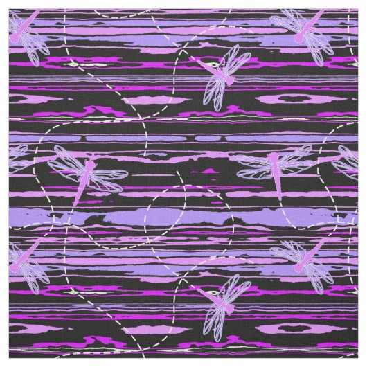 Libellen - Violet Stof (Swatch)