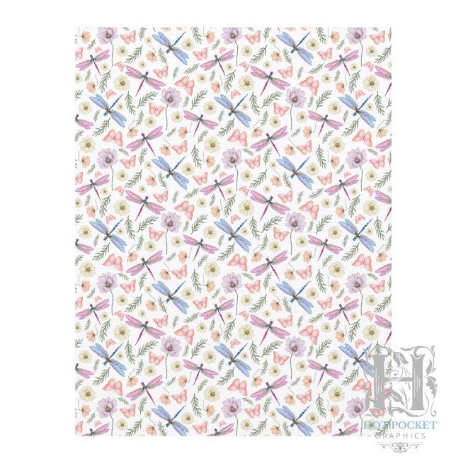 Libellen & Vlinders Scrapbook Papier (Creator heeft geüpload)