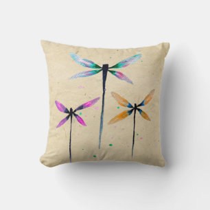  libellen waterverf rustige kussen