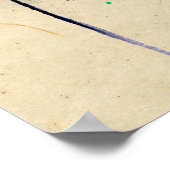 libellen waterverf rustige poster (Hoek)