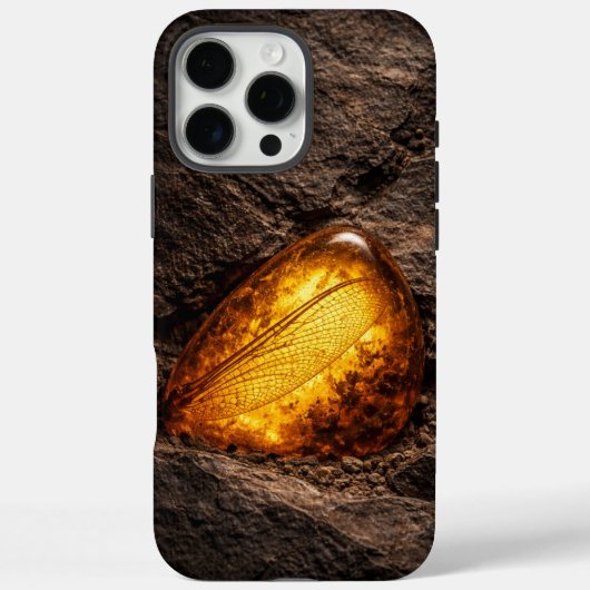 Libellenvleugel in barnsteen Case-Mate iPhone case (Achterkant)