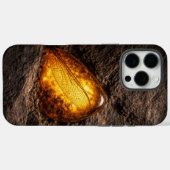 Libellenvleugel in barnsteen Case-Mate iPhone case (Achterkant (horizontaal))
