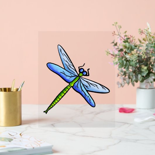 libellule colorée sur une branche (Mariage)