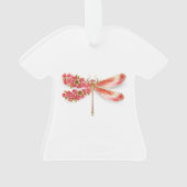 libellule de fleurs avec sakura de bijoux (dos)