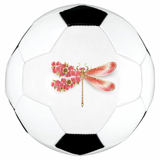 libellule de fleurs avec sakura de bijoux (Devant)