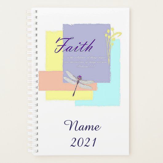 libellule de foi personnalisée (Devant)