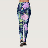 Libellule florale Legging de colibri de jardin (Dos)