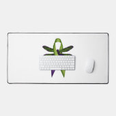 Libellule Hippie Ruban Vert Conscientisation à la (Clavier et souris)