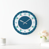 libellule | Horloge Turquoise (Maison)