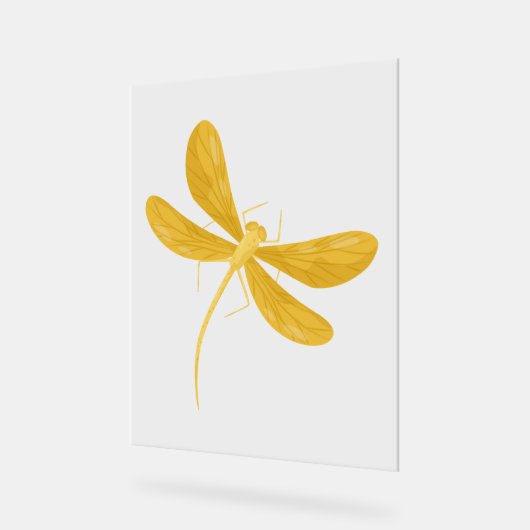 libellule jaune (Angle)