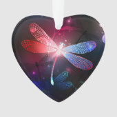 libellule rouge brillante (devant)