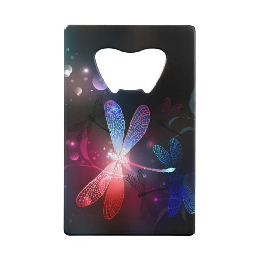 libellule rouge brillante (Devant)