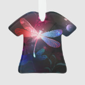 libellule rouge brillante (dos)