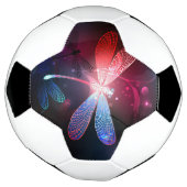 Libellule rouge lumineuse (Tourné)