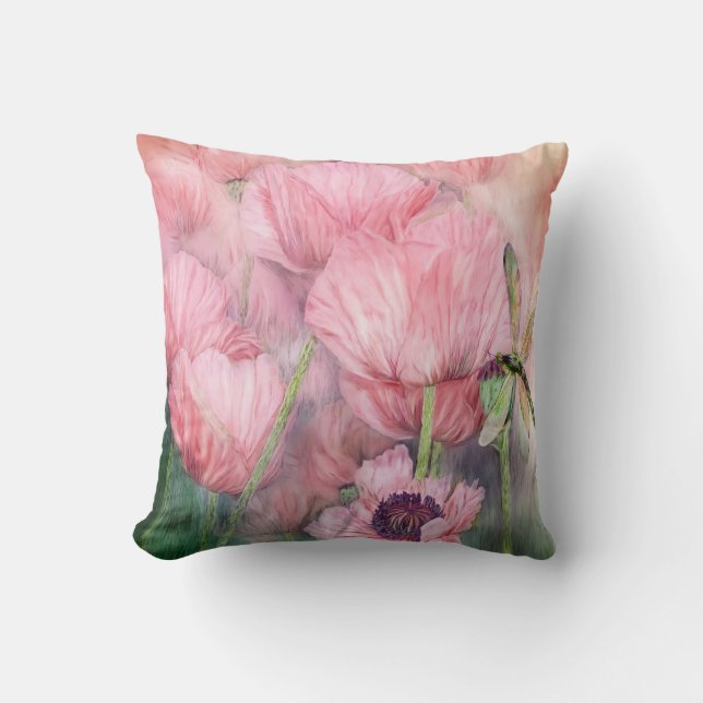 Libellule sur le coussin de concepteur d'art de (Recto)