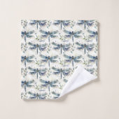 Libellules bleues (Gant de toilette)