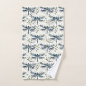 Libellules bleues (Serviette à main)