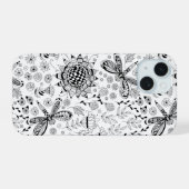libellules et fleurs (Verso Horizontal)