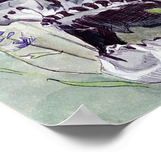 libellules, impression (Coin)