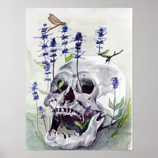 libellules, impression (Devant)