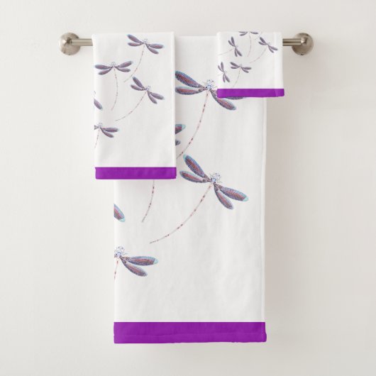 libellules violettes (En situation)