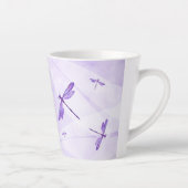 libellules violettes, Mugs de café personnalisés (Droite)