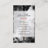 Libellulidae Dragonfly Visitekaartje (Achterkant)