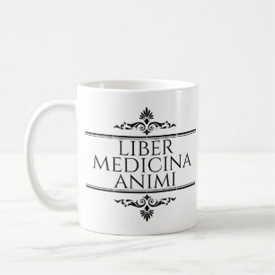 Liber Medicina Animi Magnet Button Sleutelhanger Koffiemok
