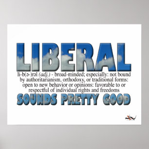 Liberaal Poster
