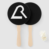 Liberaal Verzetsteken Handwaaier (Voorkant en achterkant)