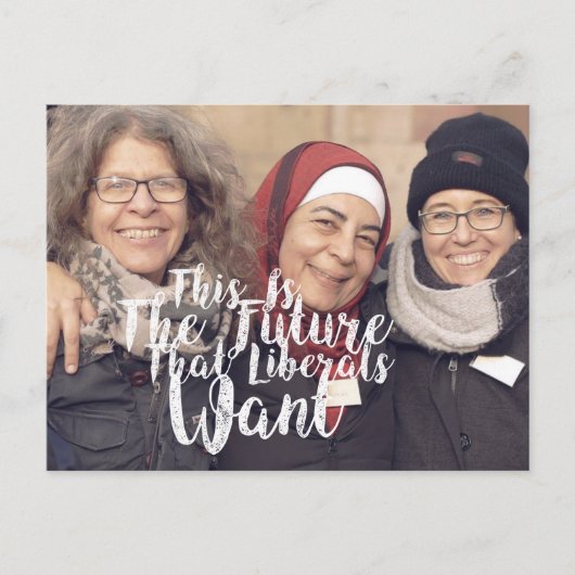 Liberal Future 3 Briefkaart (Voorkant)
