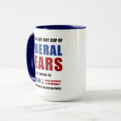 Libéral Larmes 47ème Président - 15 oz. Mug (Devant gauche)