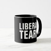 LIBÉRAL LARMES CAFÉ MUGS (Devant droit)