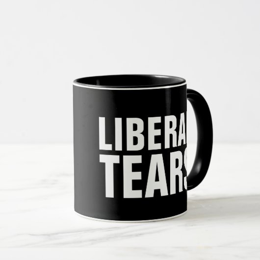 LIBÉRAL LARMES CAFÉ MUGS (Devant droit)