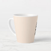 LIBÉRAL LARMES LATTE CAFÉ MUG (Angle gauche)